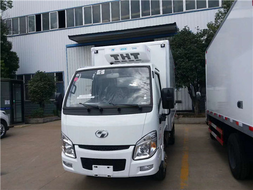 國六躍進小福星廂長3.26米冷藏車現(xiàn)車多多，歡迎選購