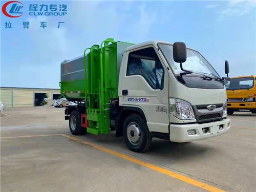 福田時代小卡之星2掛桶式垃圾車圖片參數介紹