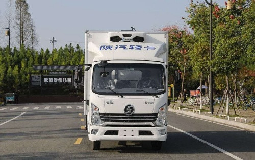 陜汽輕卡手動擋藍牌冷藏車廠家直銷，價格優惠