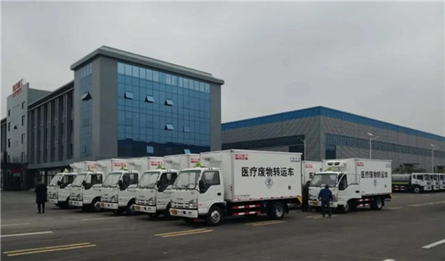 程力醫療廢物轉運車熱銷后疫情專業市場。