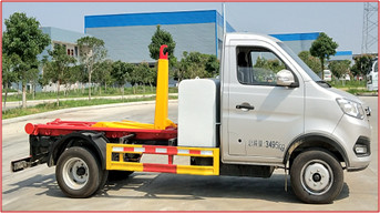 電動環衛垃圾運輸車-車廂可卸式垃圾車