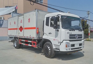 國五東風天錦易燃氣體廂式運輸車 